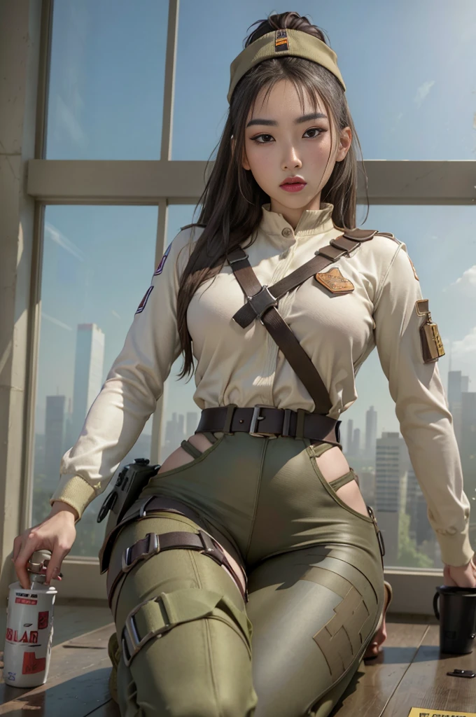 paik (battlefield 2042), Ji-Soo Paik, ((Best quality)), ((masterpiece)), (highly detailed:1.3)