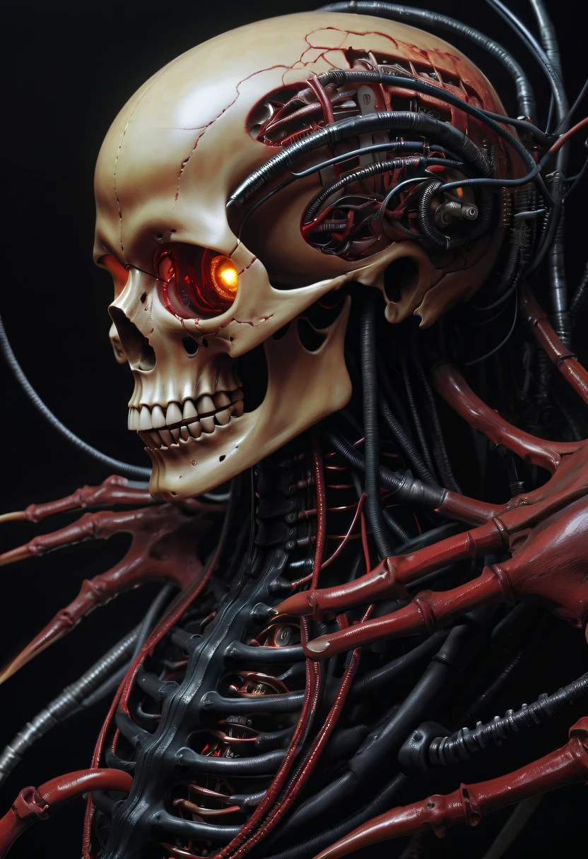 火焰/butterflys/Loim,(tmasterpiece, Best quality: 1.2), ultra - detailed, Highest detail horror: 1.4), (Biological machines: 1.3), (blood vessel: 1.2), Organisms, (Colorful: 1.2), Hans Giger, Lots of hands, (tangled: 1.2), Skeleton Striker,