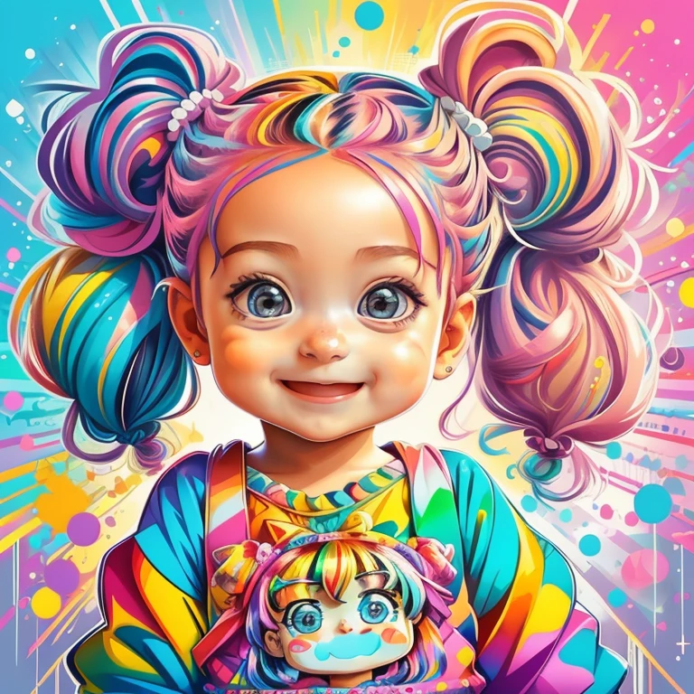 (cute with ponytails smiling with a car),(melhor pose),(best angle), (better expression), Eduardo Kobra acolchoamento ,multidimensional geometric wall PORTRAIT, arte, Chibi,
Yang08k, lindo, Colouring,
Primary works, qualidade superior, melhor qualidade, Arte Oficial, Beautiful and Aesthetic, pelos coloridos,