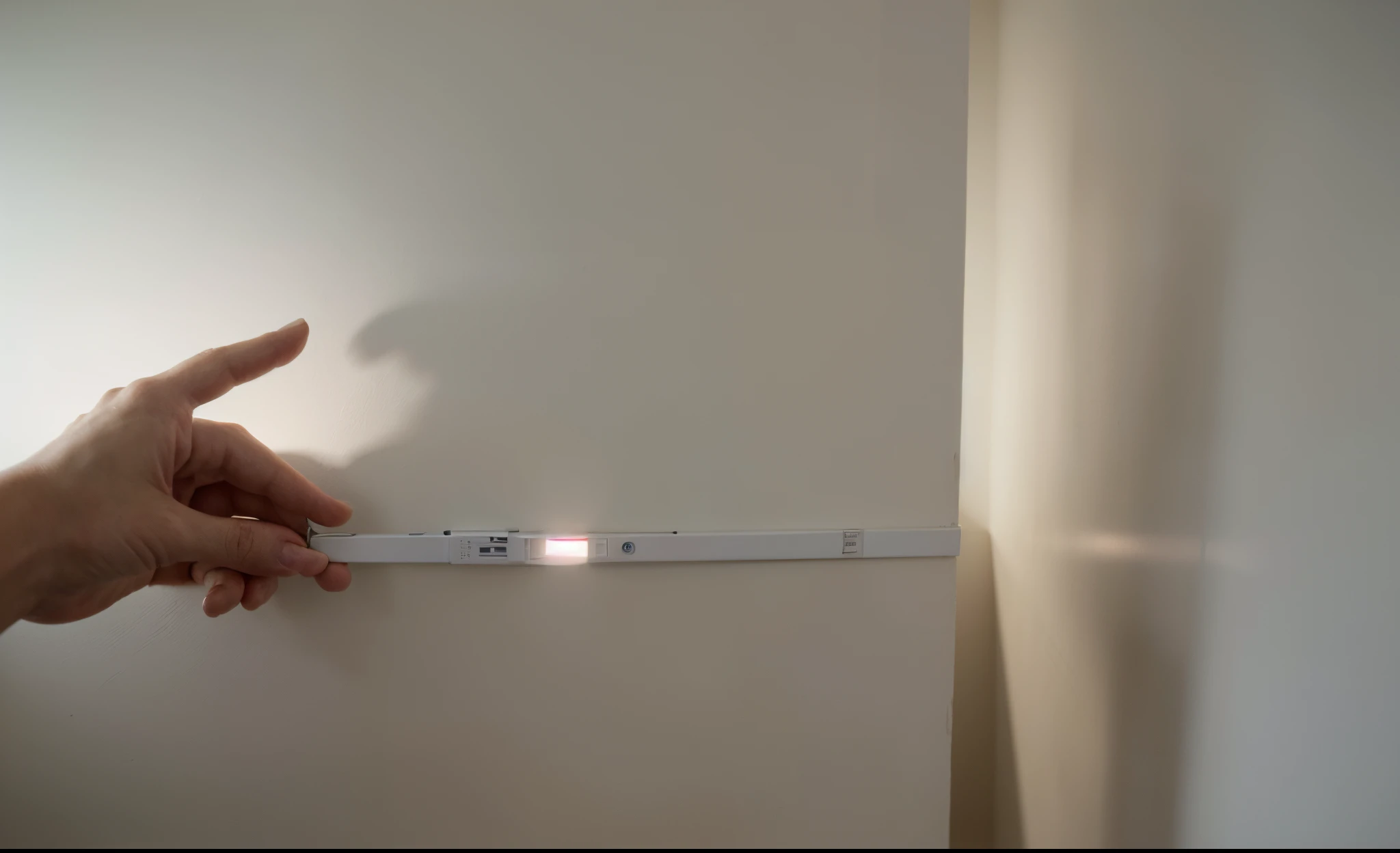 man remove LED strip from the wall, Led Strip remove