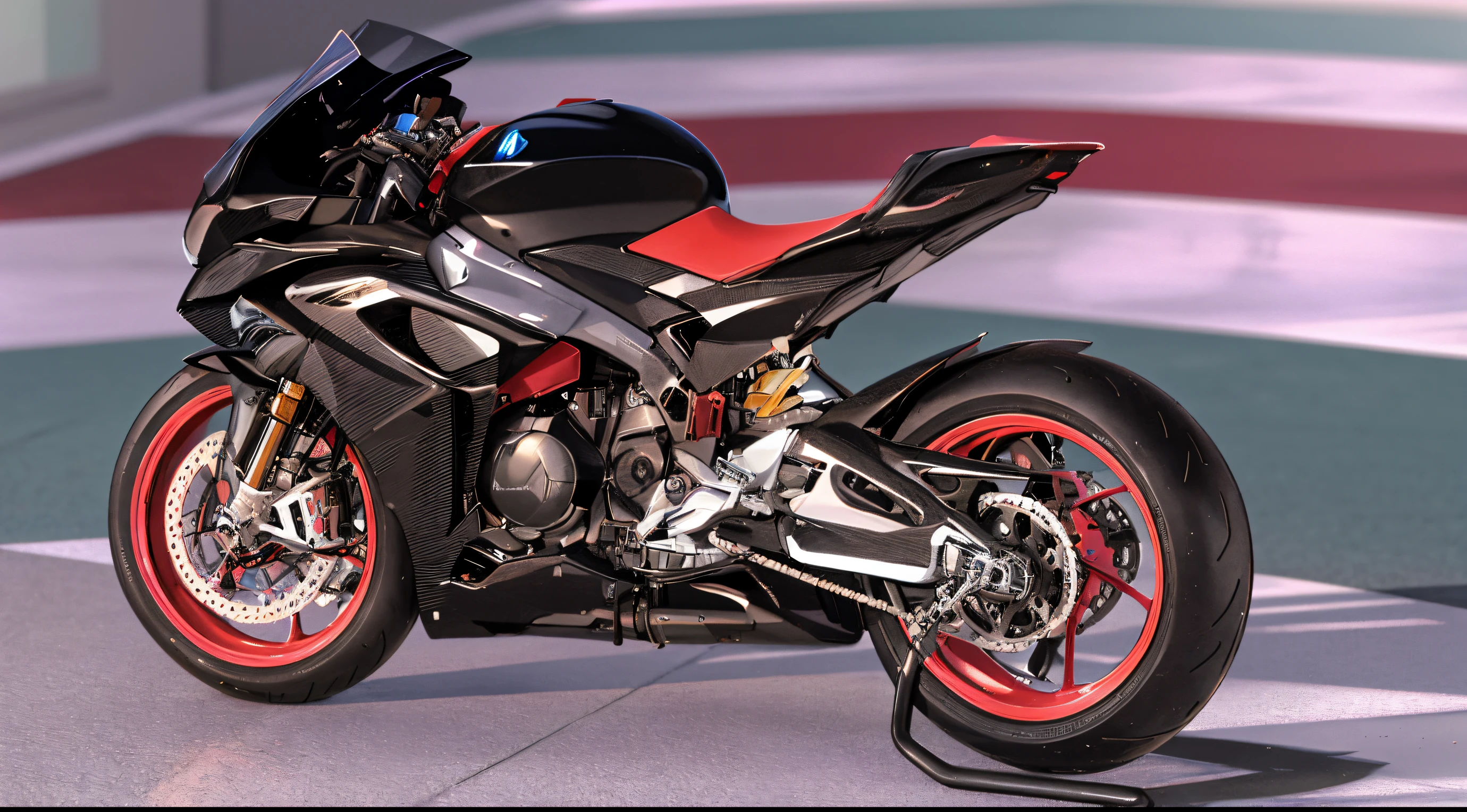a close up of a motorcycle parked in a dark room, futuristic motorcycle, extreme render, motorcycle, 8 k highly detailed ❤🔥 🔥 💀 🤖 🚀, cycle render, daniel maidman octane rendering, concept design art octane render, octane 2. 0 render, motorcycle concept art, 3 d hyper realistic render, hyper real render, riding a futuristic motorcycle