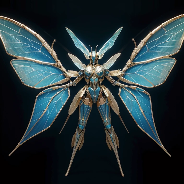 Thermoregula Glidewings: Large insectoid creatures with translucent wings that harness thermal currents for gliding across the planet’s varied landscapes. They have evolved intricate patterns on their wings to regulate body temperature.