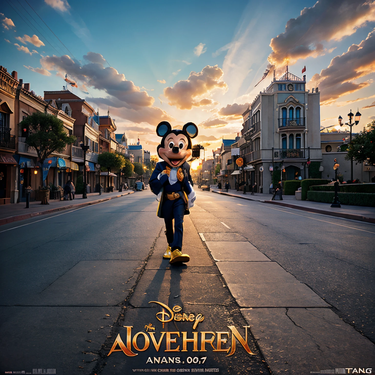 Offensive disney movie poster