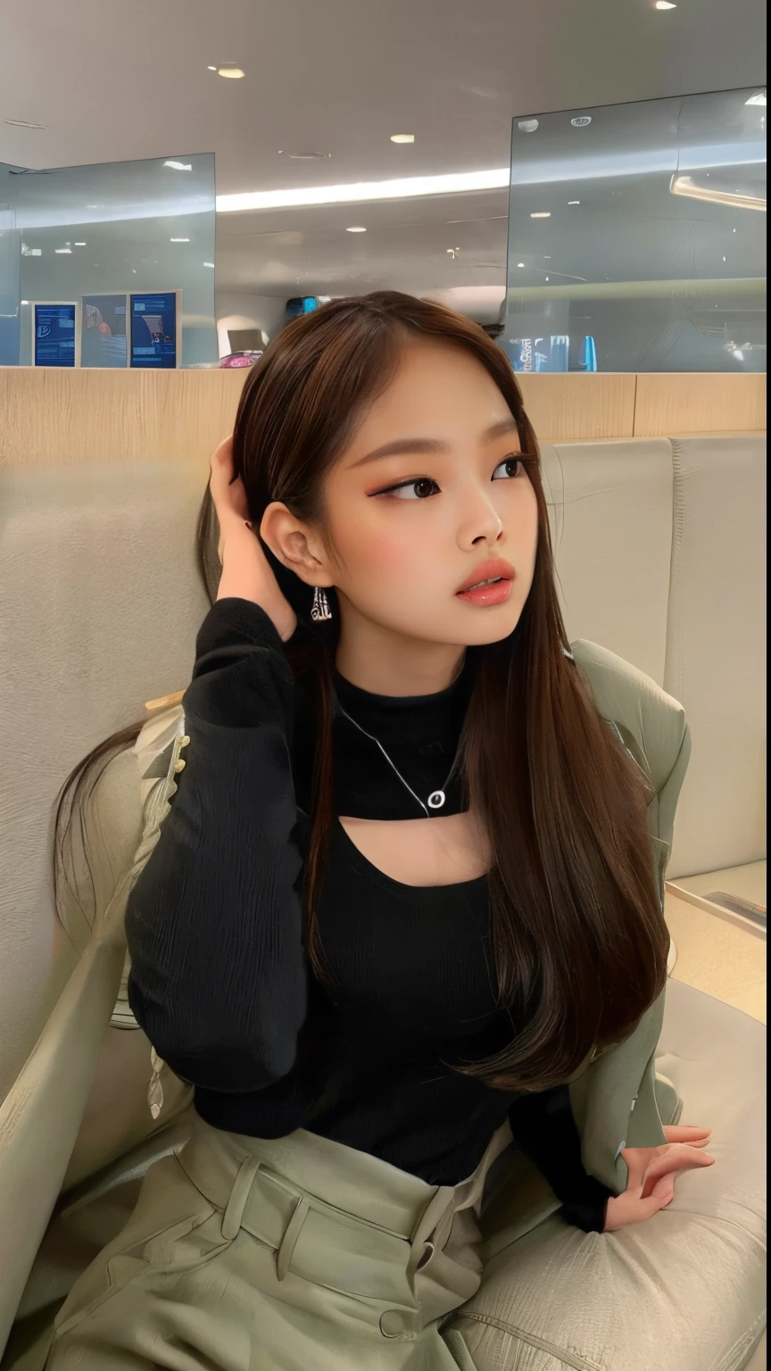 Jennie do blackpink cara, fotorrealista, UltraHD, 8k.