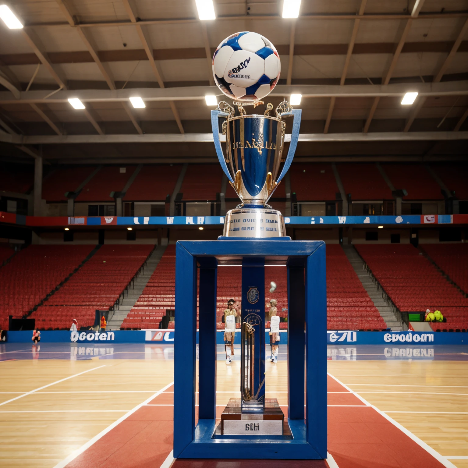 Create a futsal trophy