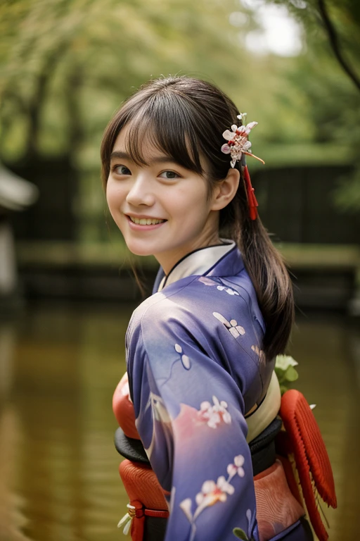 best quality, Gesichtsfokus, Weiches Licht, (Depth of field) ,ultra-high resolution, (fotorealistisch:1.4), RAW-Foto, (portrait:1.4) ,(von vorne)
1Japanese Girl, nur, niedlich, (shy, smil:1.1), (braune Augen),  detailed beautiful face, (kurz_Haar ), Zimmer im japanischen Stil
(Kimono aus Seide:1.4)