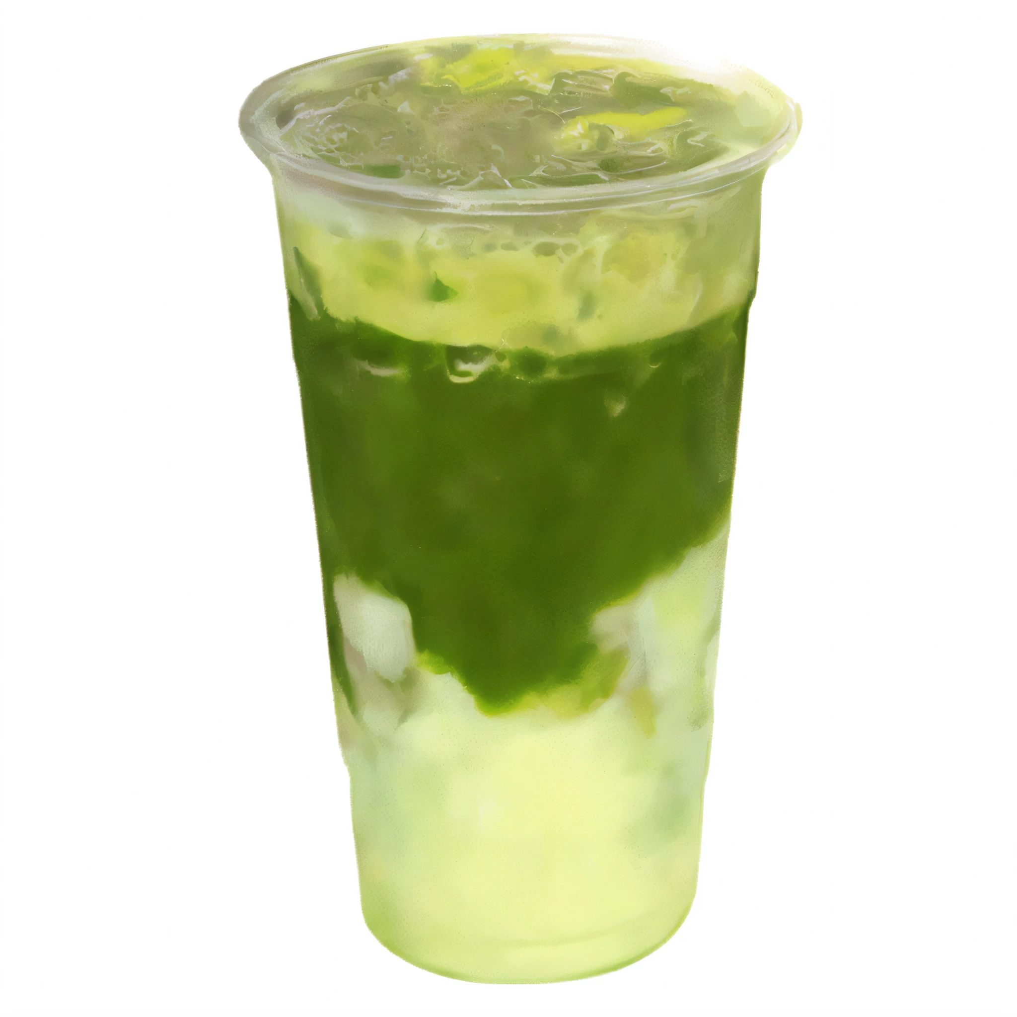 there  a green drink with a straw in a plastic cup, colored milk tea, full of greenish liquid, green tea, mouldy juice, loputyn and matcha, 🍸🍋, moringa juice, refreshing, light green mist, avacado dream, gelatinous green goop, green mist, drink, beautiful green liquid, green eays