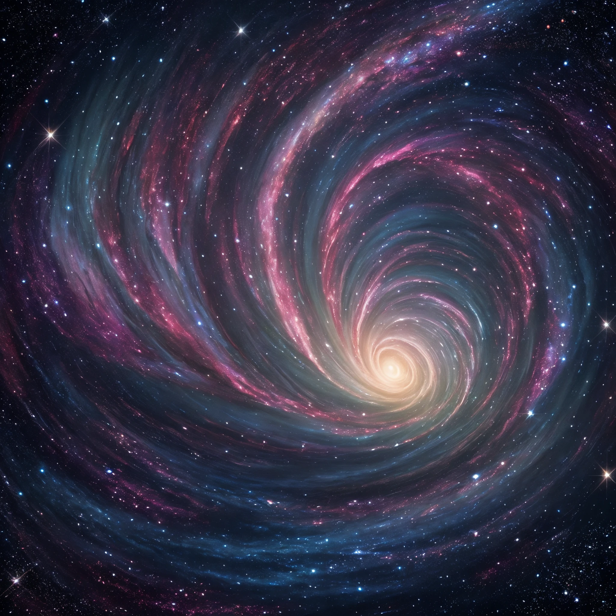 {{{masterpiece}}, {{{best quality}, {{ultra-detailed}}, {illustration}, {{an extremely delicate and beautiful}}, Spinning galaxy, beautiful,