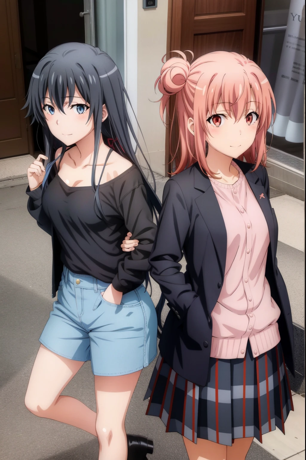 2girls , Yukinoshita Yukino, Yuigahama Yui, Yuri