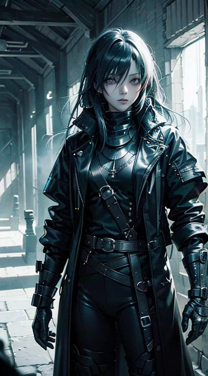 A dramatic and eye-catching anime-style headline image for a feature on 'Exploring the Depths of Dark Anime'. The image should showcase a collage of various dark anime themes, such as mysterious characters, shadowy landscapes, and mystical elements. The composition should be dynamic and engaging, with a mix of close-up and wider shots of characters and settings. The overall color scheme should be dark and moody, with occasional vibrant highlights to draw attention. This image will serve as the main visual for an article or feature about the intriguing world of dark anime.
