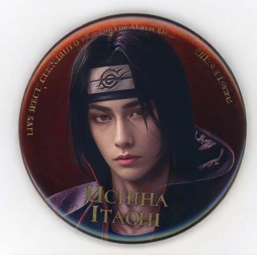 young man, pale skin, long black hair, black eyes, big lips, blackcloak akatsuki, Itachi Uchiha, realistic, 3d, forest