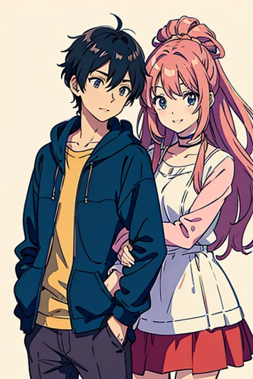 Cute anime couple, Anime Art