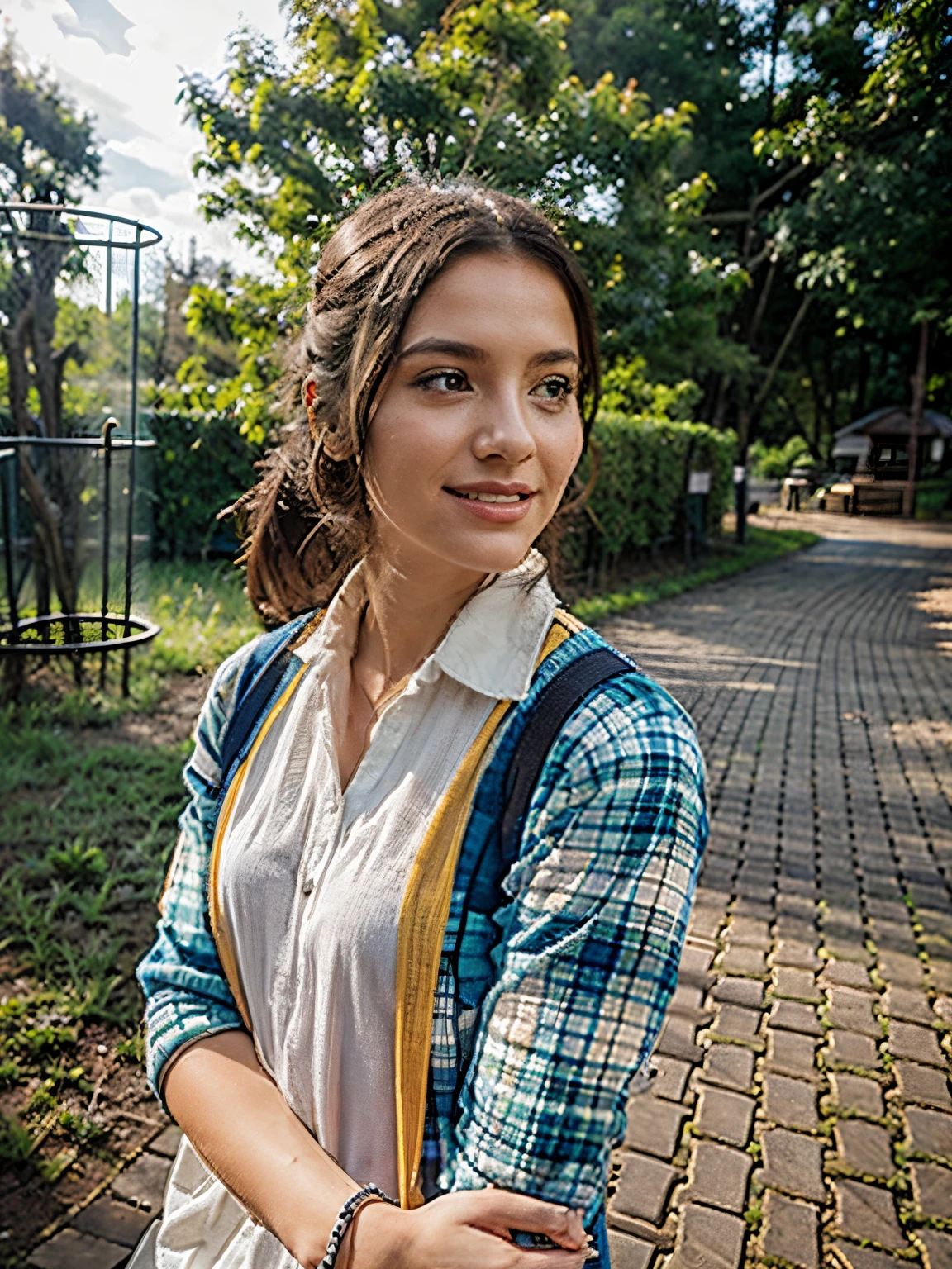 Nature bird forest colleeg girl 8k photos