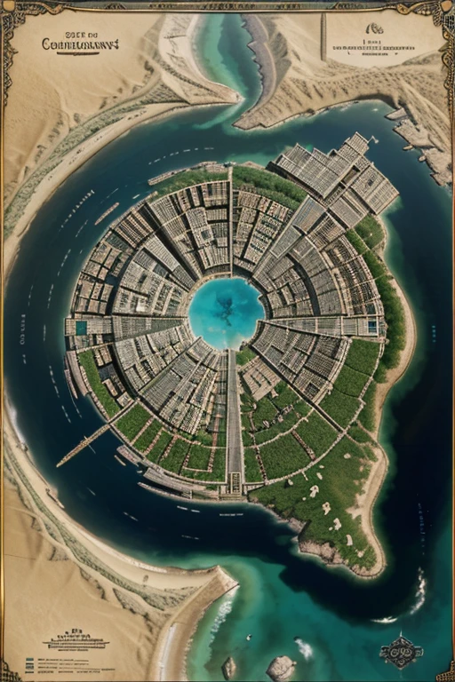 Continent surrounded by seas and beaches, medieval kingdom, ancient fantasy, highly detailed map, Height Map, centralized monument made of stones and runes, with many houses, fauna and flora, bridges, stairs. Isometric camera view, A world of ice around sual, west a barren desert, black forest to the north, rocky mountains to the east, 8-bit game, highly detailed official art, perfect world, full body zoom out, The world map of the wide metaverse
It has an area of 500 meters x 500 meters.