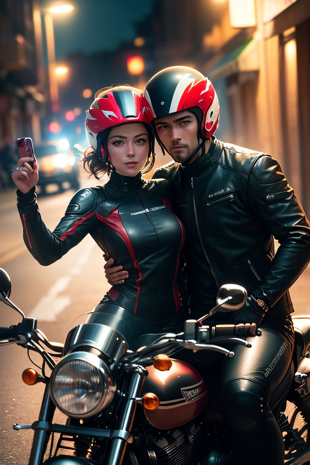 a close up of a motorcycle parked in a dark room, futuristic motorcycle, extreme render, motorcycle, 8 k highly detailed ❤🔥 🔥 💀 🤖 🚀, cycle render, daniel maidman octane rendering, concept design art octane render, octane 2. 0 render, motorcycle concept art, 3 d hyper realistic render, hyper real render, riding a futuristic motorcycle