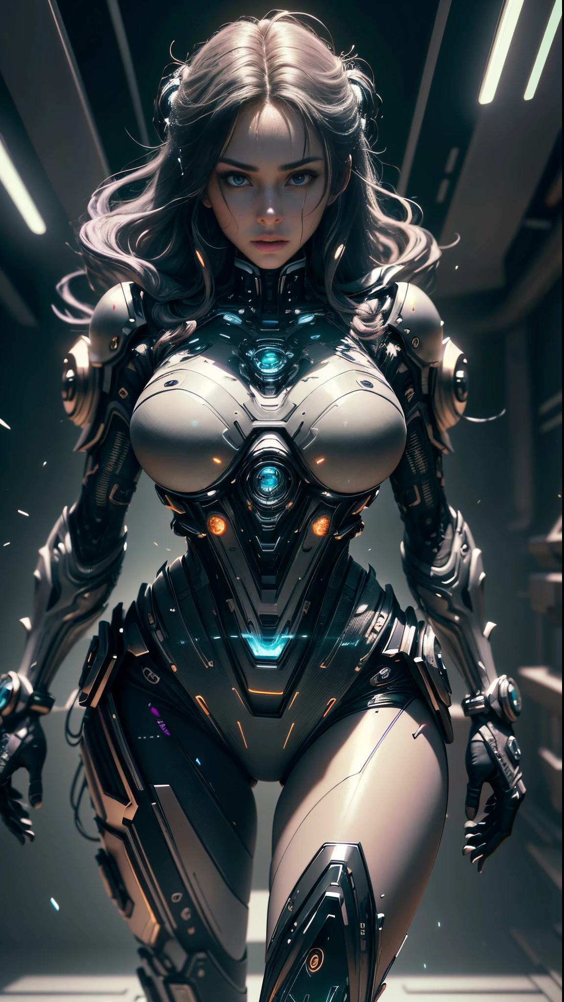 ((Best quality)), ((masterpiece)), (detailed:1.4), 3D, an image of a beautiful cyberpunk female with thick voluminous hair,light particles, pure energy chaos antitech,HDR (High Dynamic Range),Ray Tracing,NVIDIA RTX,Super-Resolution,Unreal 5,Subsurface scattering,PBR Texturing,Post-processing,Anisotropic Filtering,Depth-of-field,Maximum clarity and sharpness,Multi-layered textures,Albedo and Specular maps,Surface shading,Accurate simulation of light-material interaction,Perfect proportions,Octane Render,Two-tone lighting,Wide aperture,Low ISO,White balance,Rule of thirds,8K RAW