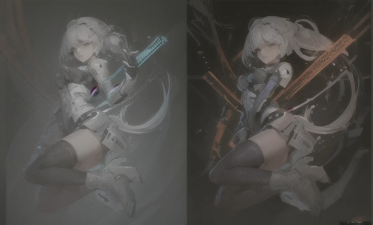 1girl ,white hair,red eyes, wallpaper, depth of field, night, light particles, light rays, sidelighting, open jacket, skirt, cropeed shirt,silver hair ,shiny skin ,red scarf ,obra maestra, cuerpo de diosa,high Quality,4k,8k,ultra detailed,beautiful eyes,sexy body, white skin,detailed body,ultra detailed photo,mirada lujuriosa,luz suave ,ojos preciosos,nariz perfecta, cuerpo flexible