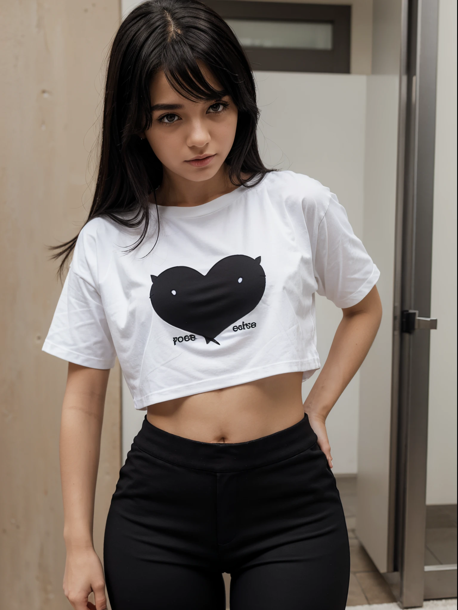 manga comprida, Black Lag Pants