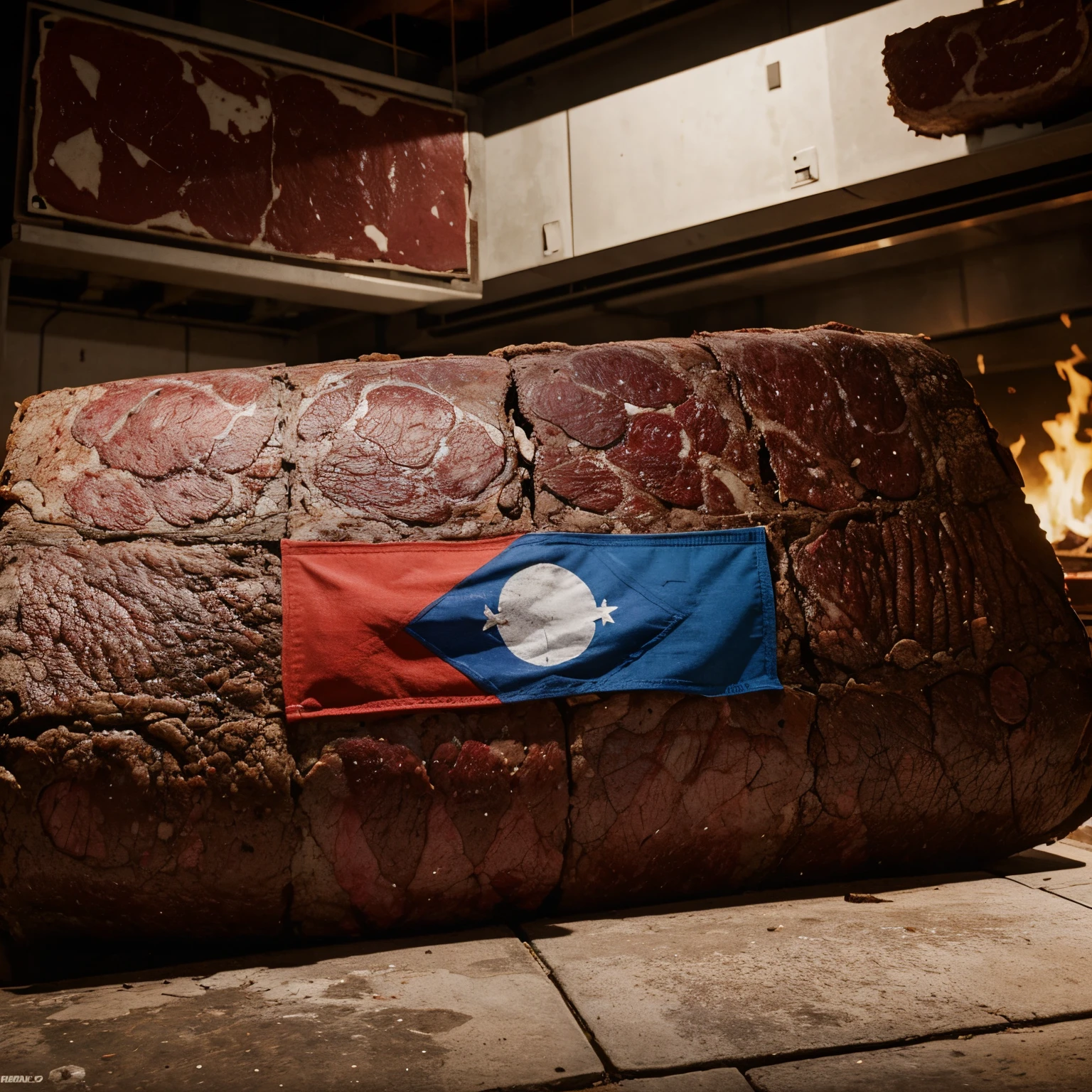 make a flag about an alliance call the The meat ion