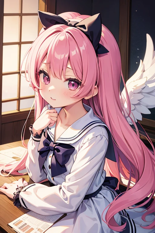 Japanese girl with very long pink hair,Dressed like a sailor'uniform s, Arafe poses for a photo.., belle delphine, chiho, The style of the magical girl, Rei Hiroe, Beautiful Angels, Photograph, Portrait of a magical Lolita girl, an anime girl , magic uniform, sakimi chan, shikamimi, narumi kakinouchi, shiori teshirogi, Lolita Style