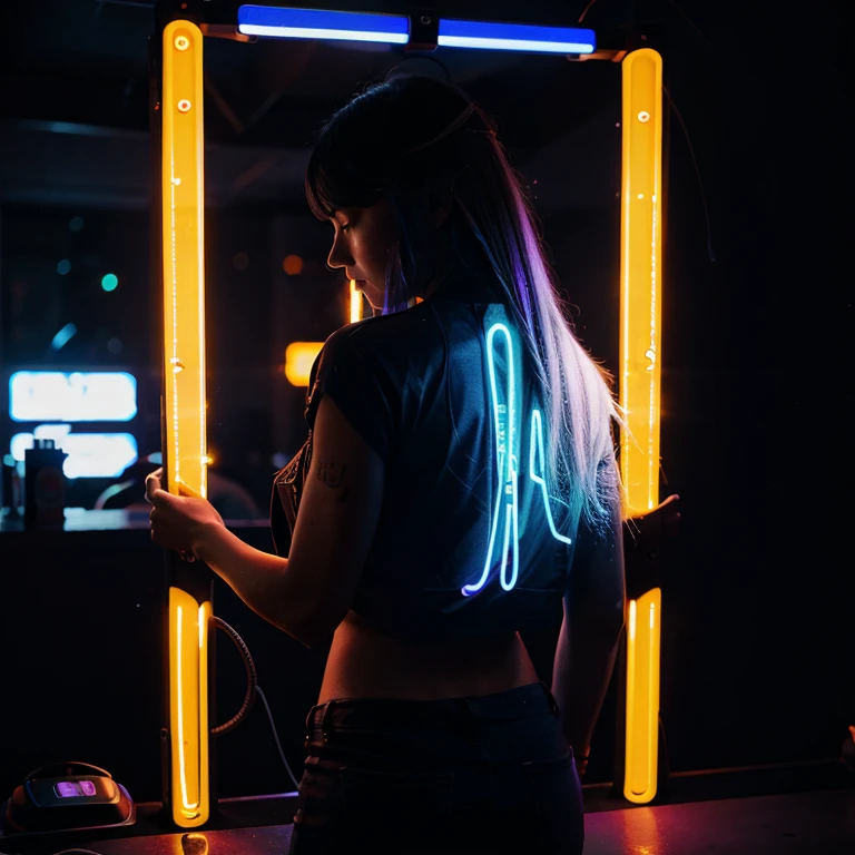 Neon light bar