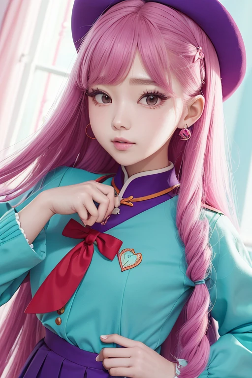 Red araffy girl poses for a photo, belle delphine, ulzzang, Teal uniform, full body xianxia, sha xi, Sea - white and purple clothes.., Sailor uniform, 8.9, JK Uniform, tiffany, Tiffany Style, With teal clothes, kawaii:2, park ji-min, jaeyeon nam, magic school uniform