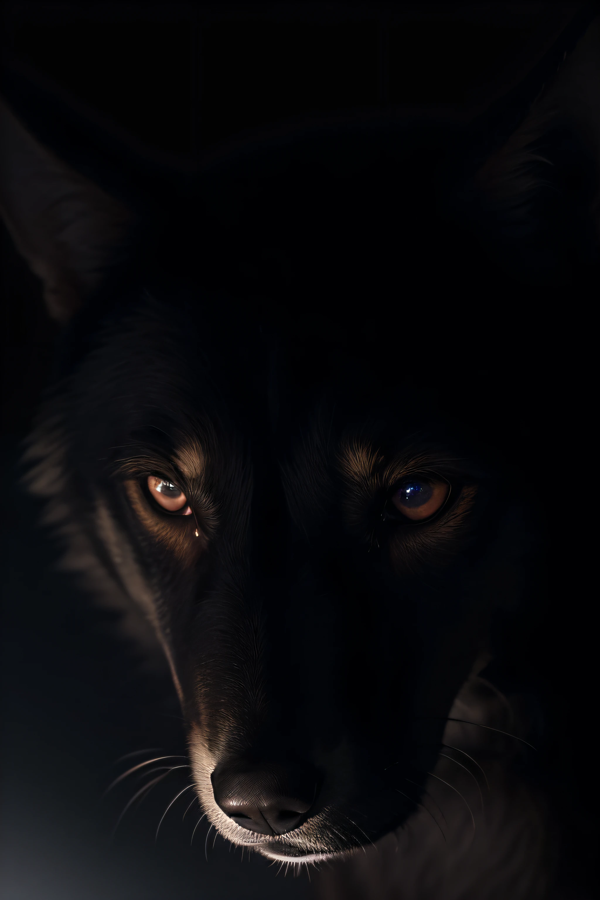 best quality,ultra-detalhado,Realistic,enigmatic figure,cane,Sombra,Olhos detalhados,Detailed lips,cores escuras,Misterioso,abstrair,subtle lighting,detalhes ocultos,atmosfera sublime,alto contraste,significado oculto,Ethereal,ghostly,Assombrando,Latin inscription,foco nítido,pelo finamente texturizado,observador silencioso,Surrealista,tons suaves,profundidade emocional,Desvendando segredos,indescribable presence,multidimensional,purebred canine,simetria sublime,agourento,dusk setting,sombras longas,ILLUSORY,ambiguous silhouette, Enigmatic eyes, enigmatic lips,invisible story,revelando fragmentos,pistas escondidas,disconcerting composition