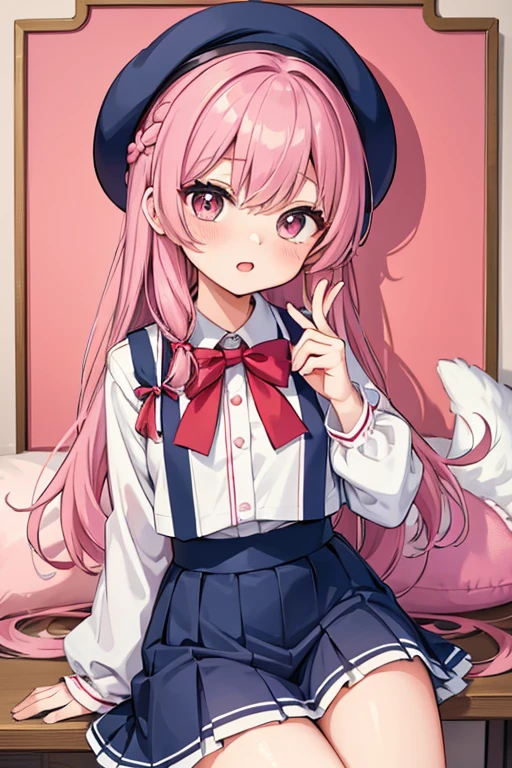 Japanese girl with braided hair wearing a hat,Dressed like a student in Thai uniform&#39;uniform, Arafe poses for a photo....., belle delphine, chiho, The style of the magical  girl, Rei Hiroe, Beautiful Angels,  Photograph, Portrait of a magical Lolita girl, an anime girl , magic uniform, sakimi chan, shikamimi, narumi kakinouchi, shiori teshirogi, Lolita Style