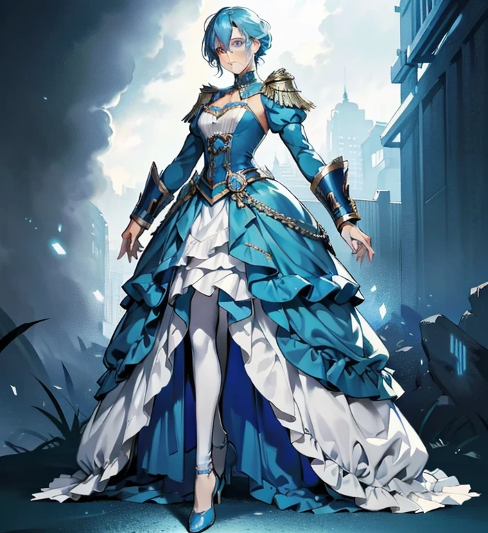 Anime characters in blue coats, full body concept, Detailed full-body concept, concept character, full body concept art, full body character concept, detailed full body concept art, concept art character, concept art style, Character concept, 2d concept art, new costume concept design, Character Design Concept, Full-length action concept art, Valkyrie-style character
