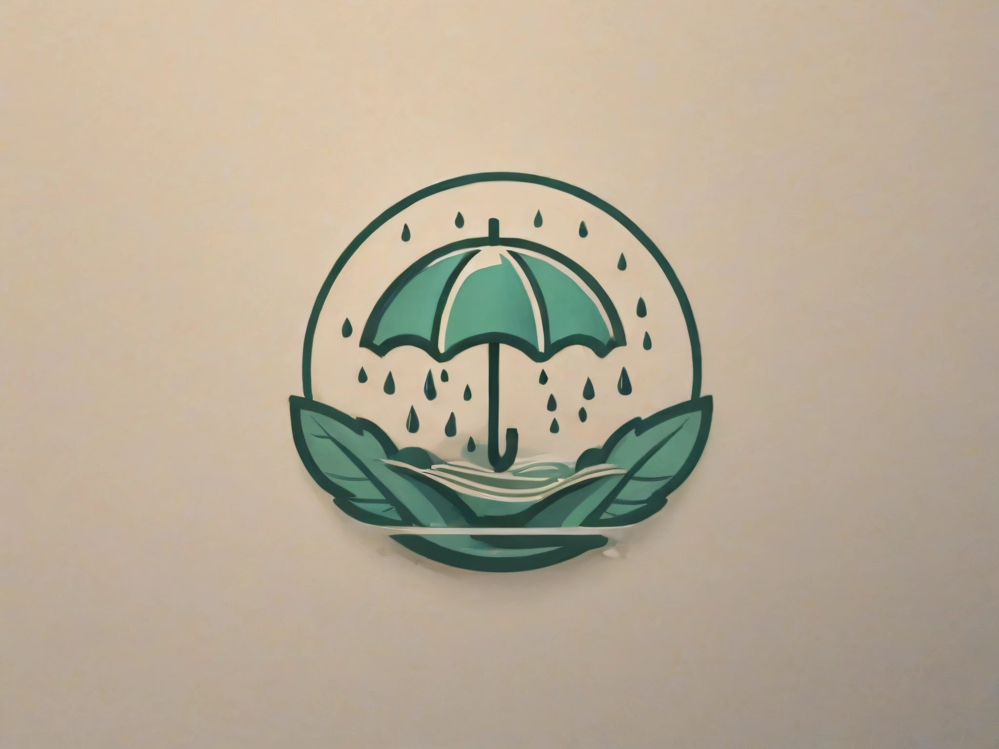tem um guarda-chuva verde na parede, umbrella, tempo chuvoso, em um dia chuvoso, it's raining, logotipo ilustrado, Clima chuvoso, ela\'s raining, Dia chuvoso, sob chuva, em um ambiente chuvoso, it's raining outside, it's raining, muelao chuvoso, chuva caindo, logotipo limpo, In the rain, Chovendo, ambiente chuvoso