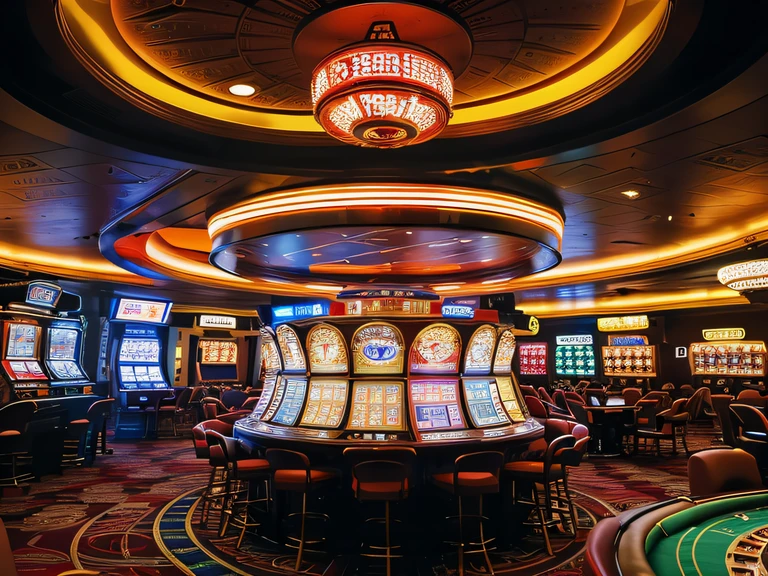 (Best Quality,8K,high resolucion;,Masterpiece:1.2),Ultra-detailed,(realisitic,Photorealistic,Realistis:1.37),Casino Background, elaborate,Excessive color,highly detaild, Luxurious environment, roulette