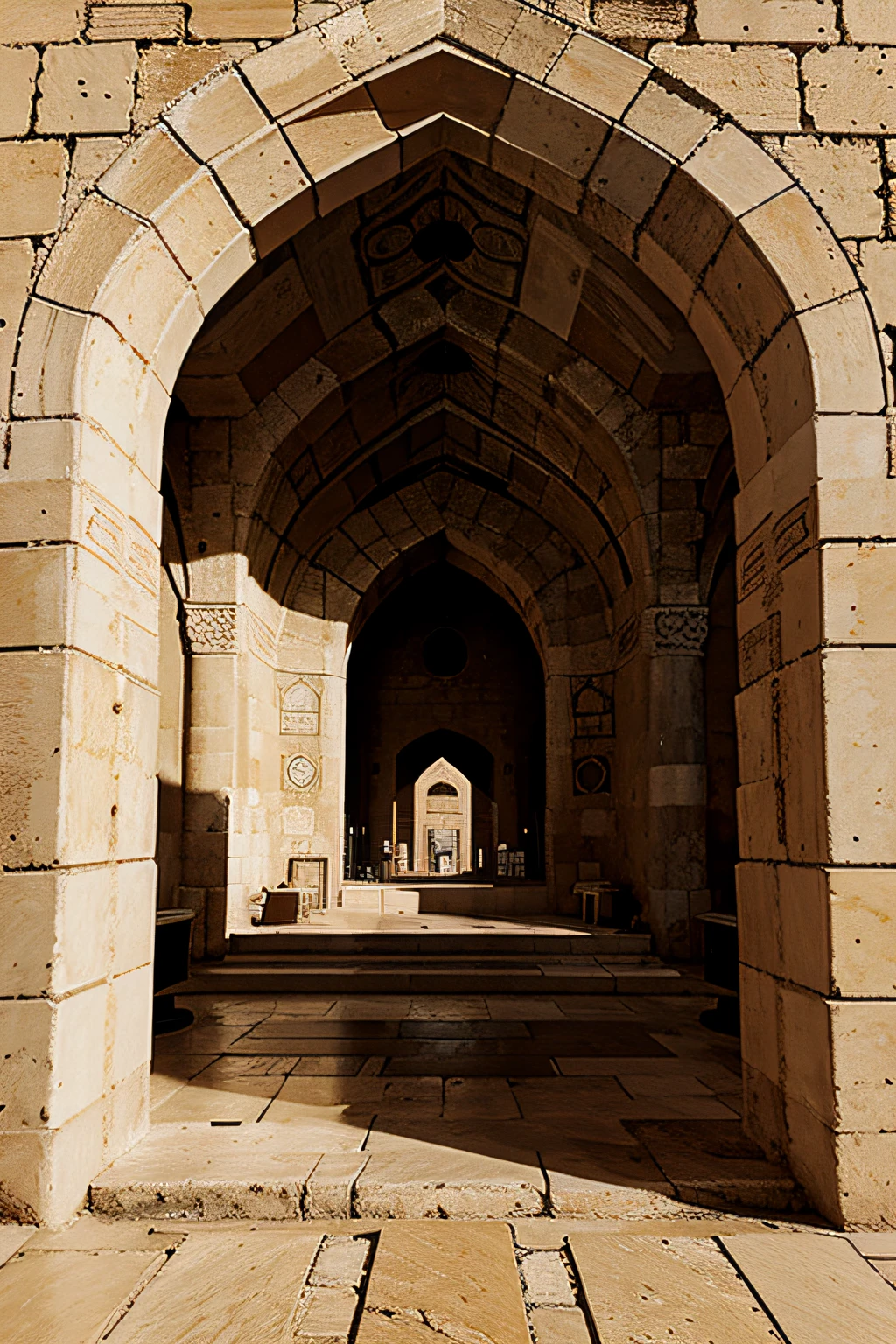 illustration of Al Aqsa mosque tomb