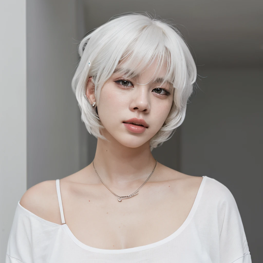 Jimin white hair