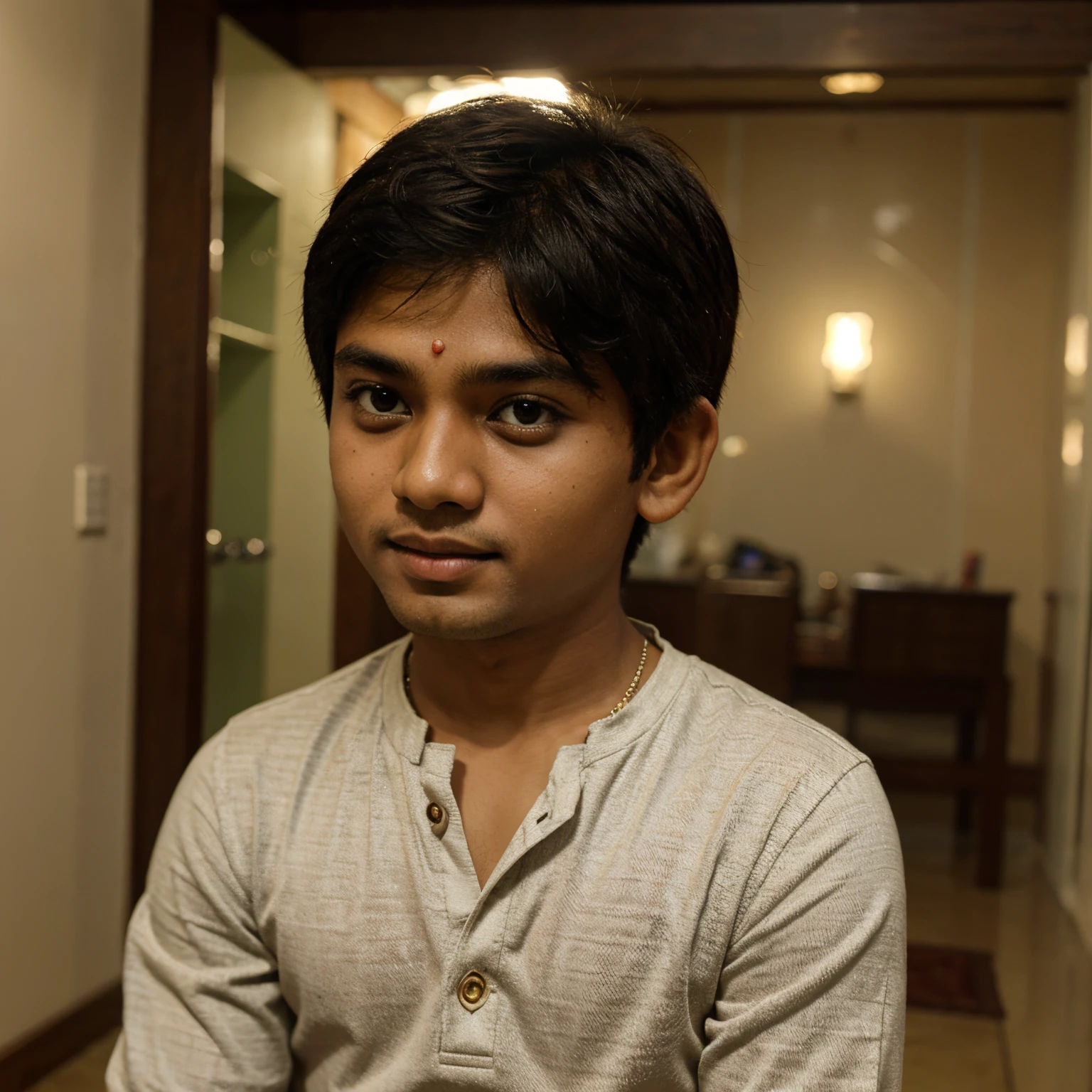 Bangladeshi looking handsome young boy