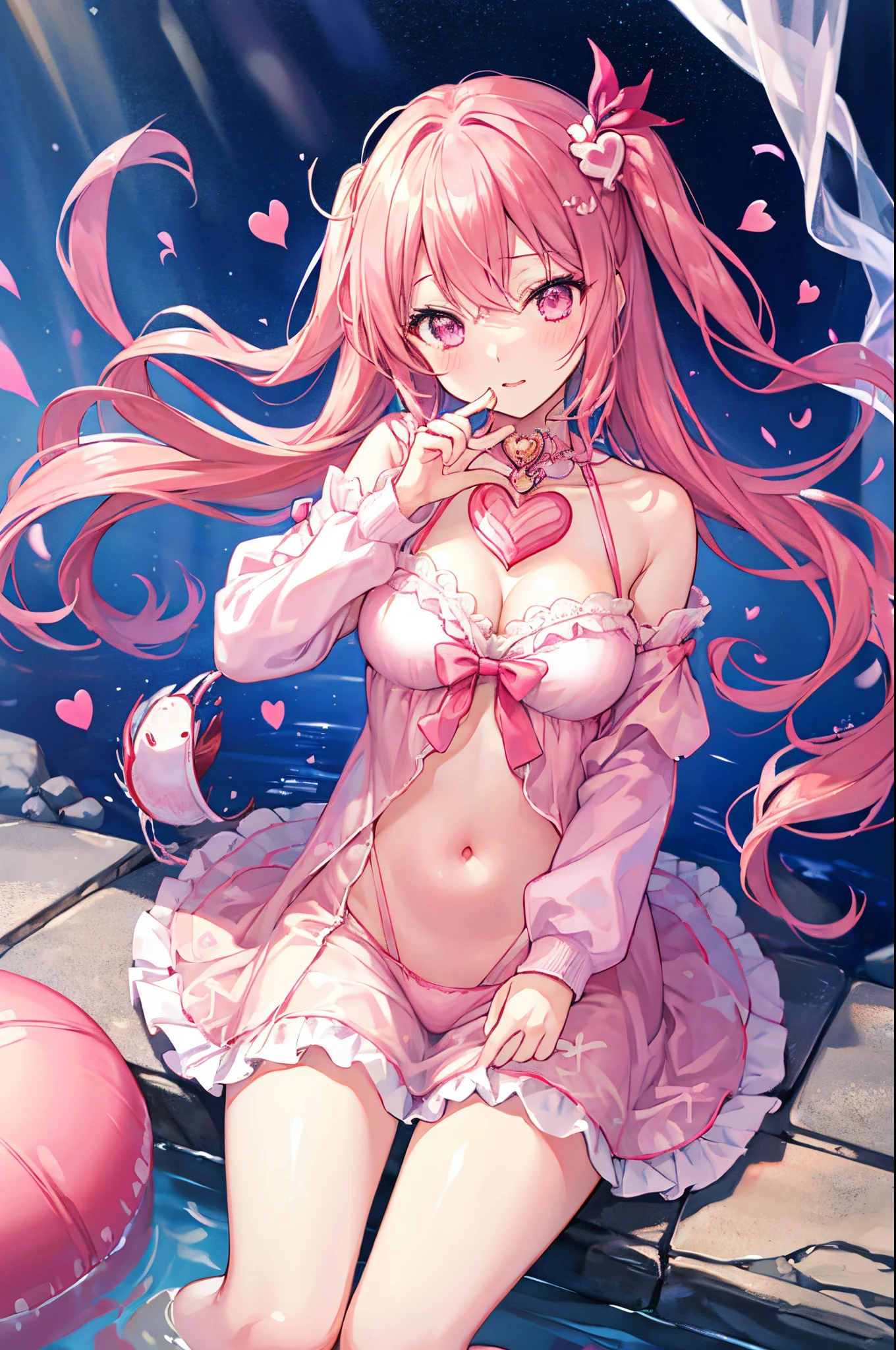 lovey-dovey、Flirting、Ichakora、Romantic comedy、oxytocin、koi、lovemaking。How to sit a girl、fondling、floating hearts、heart on eyes、