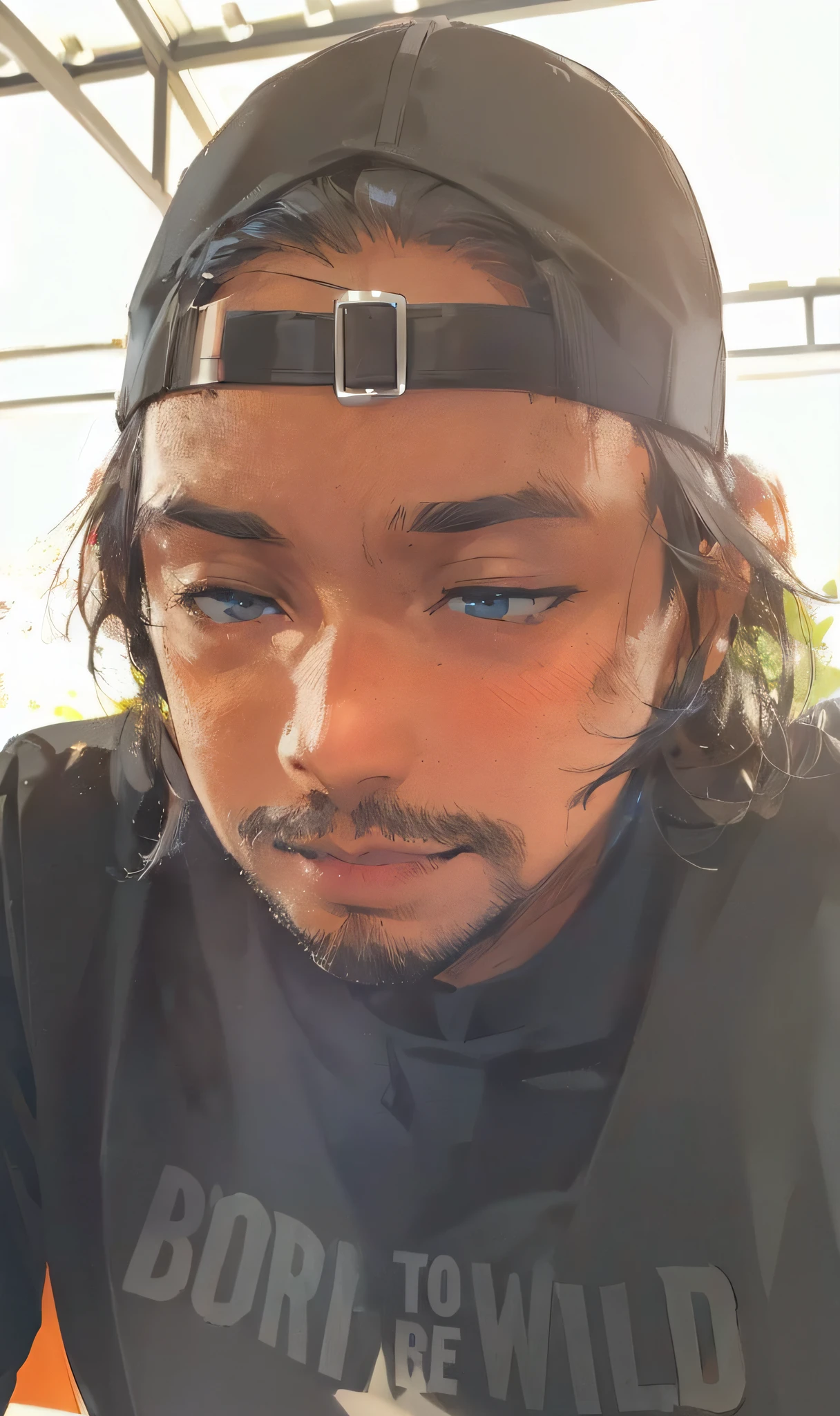 a man, picture-perfect smile face, black color gentle eyes, eyed-gentle, black hair, wear cap, business suit black, white shirt, red necktie, fantasy, dreamlike, unreal, charming, enchanting, SAM YANG, perfecteyes, handsome male, sleepy, anime