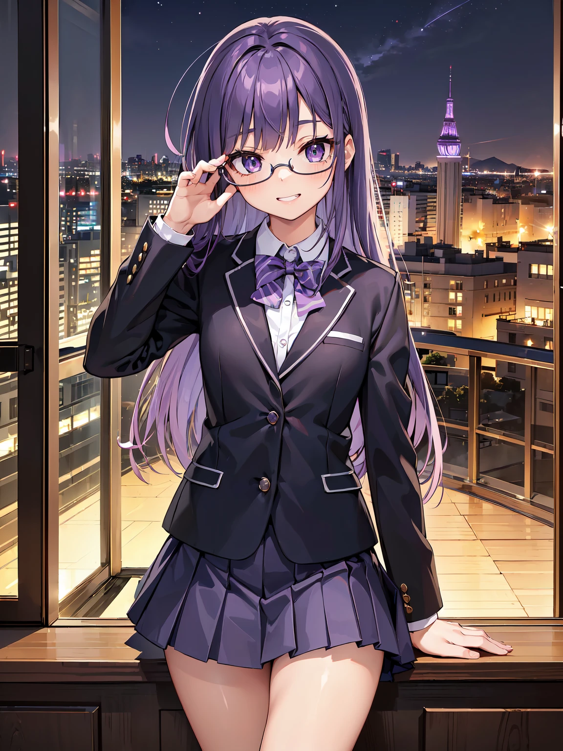 (in 8K, Raw photography, Best Quality, masutepiece: 1.2), high-definition RAW color photography, Professional Photography, Cinematic Light, (animesque: 1.2), 1 female high school girl, (upperbody shot:1.2), (High Detail Skin: 1.2), Show your teeth and smile, 鎖骨, Pretty face, Beautiful eyes, long eyelashes, Blonde twintails, The skin is clean, eyelid, (high-school uniform, Dark blue pleated skirt), (((karaoke room, Hold the microphone and sing))), Highly detailed, Photography, High quality, hight resolution, Professional Lighting,
