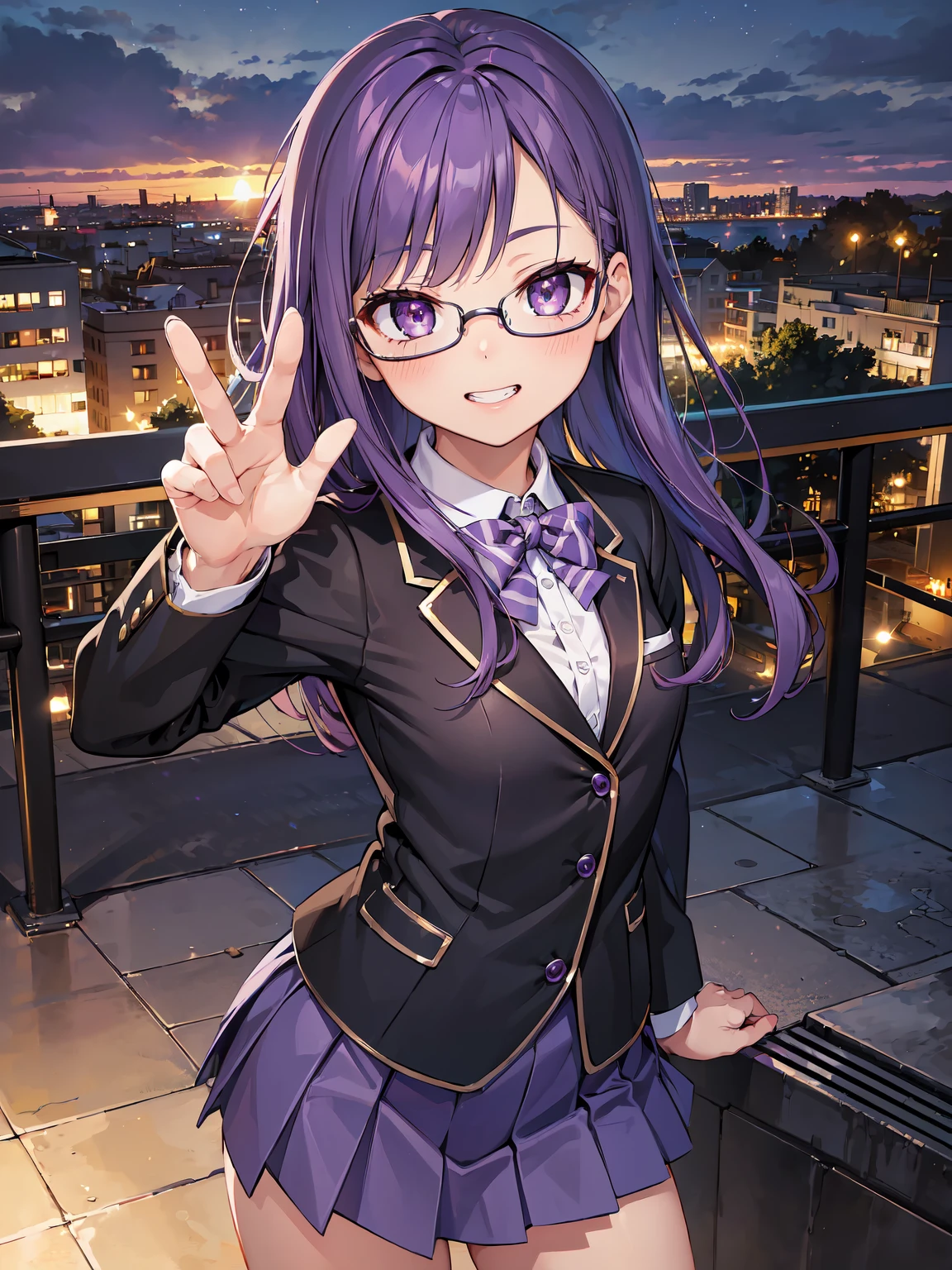 (in 8K, Raw photography, Best Quality, masutepiece: 1.2), high-definition RAW color photography, Professional Photography, Cinematic Light, (animesque: 1.2), 1 female high school girl, (upperbody shot:1.2), (High Detail Skin: 1.2), Show your teeth and smile, 鎖骨, Pretty face, Beautiful eyes, long eyelashes, Blonde twintails, The skin is clean, eyelid, (high-school uniform, Dark blue pleated skirt), (((karaoke room, Hold the microphone and sing))), Highly detailed, Photography, High quality, hight resolution, Professional Lighting,