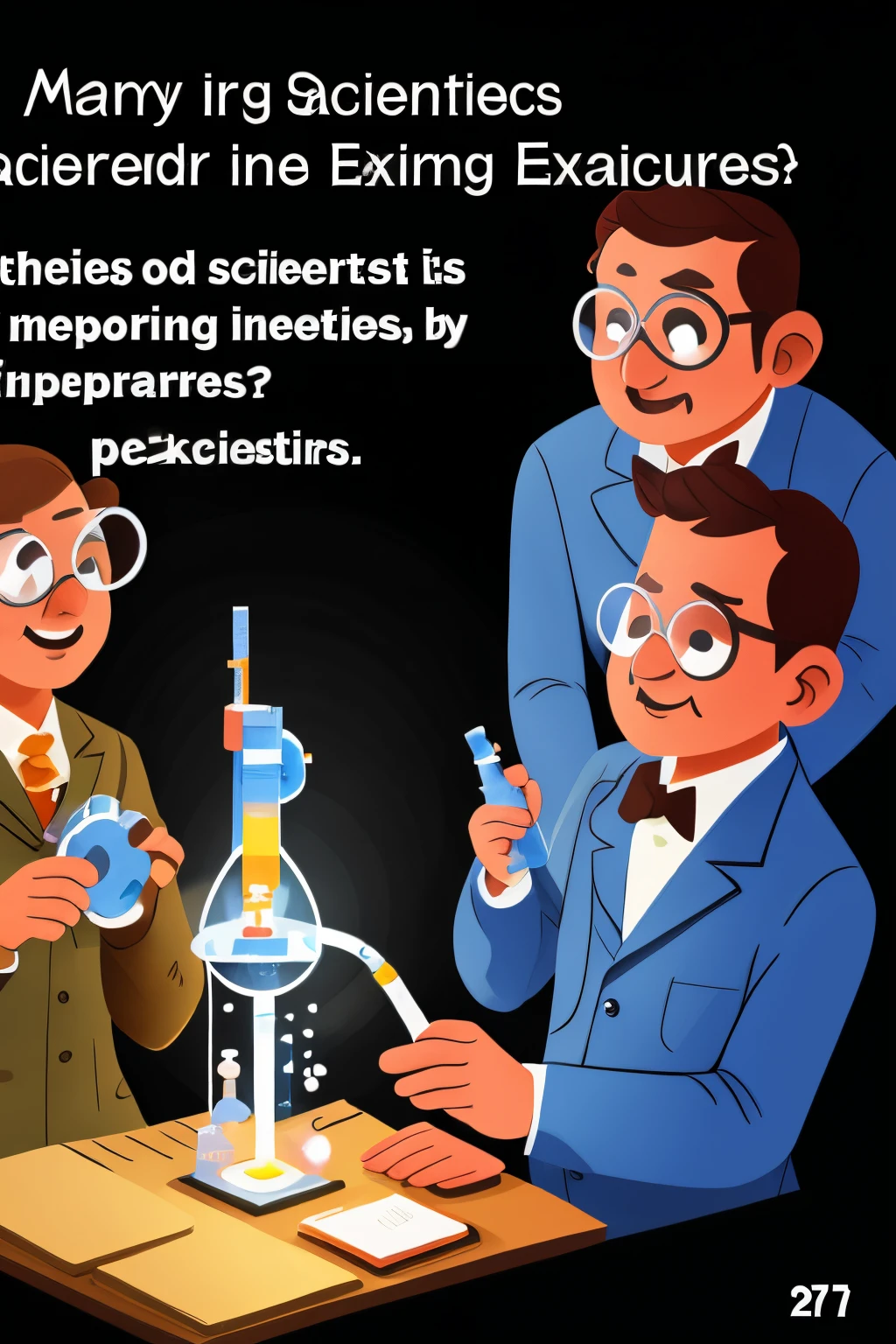 Many scientists conducted experiments and obtained the same results