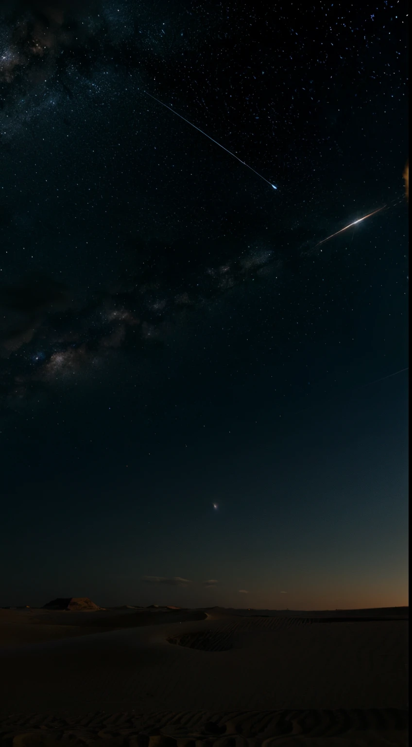 Sand, black background, wallpaper , sky full of stars and planets