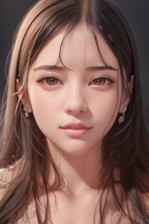 a close up of a woman with long black hair, soft portrait shot 8 k, photorealistic beautiful face, 8k portrait render, realistic beautiful face, photorealistic anime girl render, beautiful realistic face, 8k highly detailed face, hyperrealistic beautiful face, accurate ultra realistic faces, finely detailed perfect face, realistic face moody lighting, hyper-realistic cg