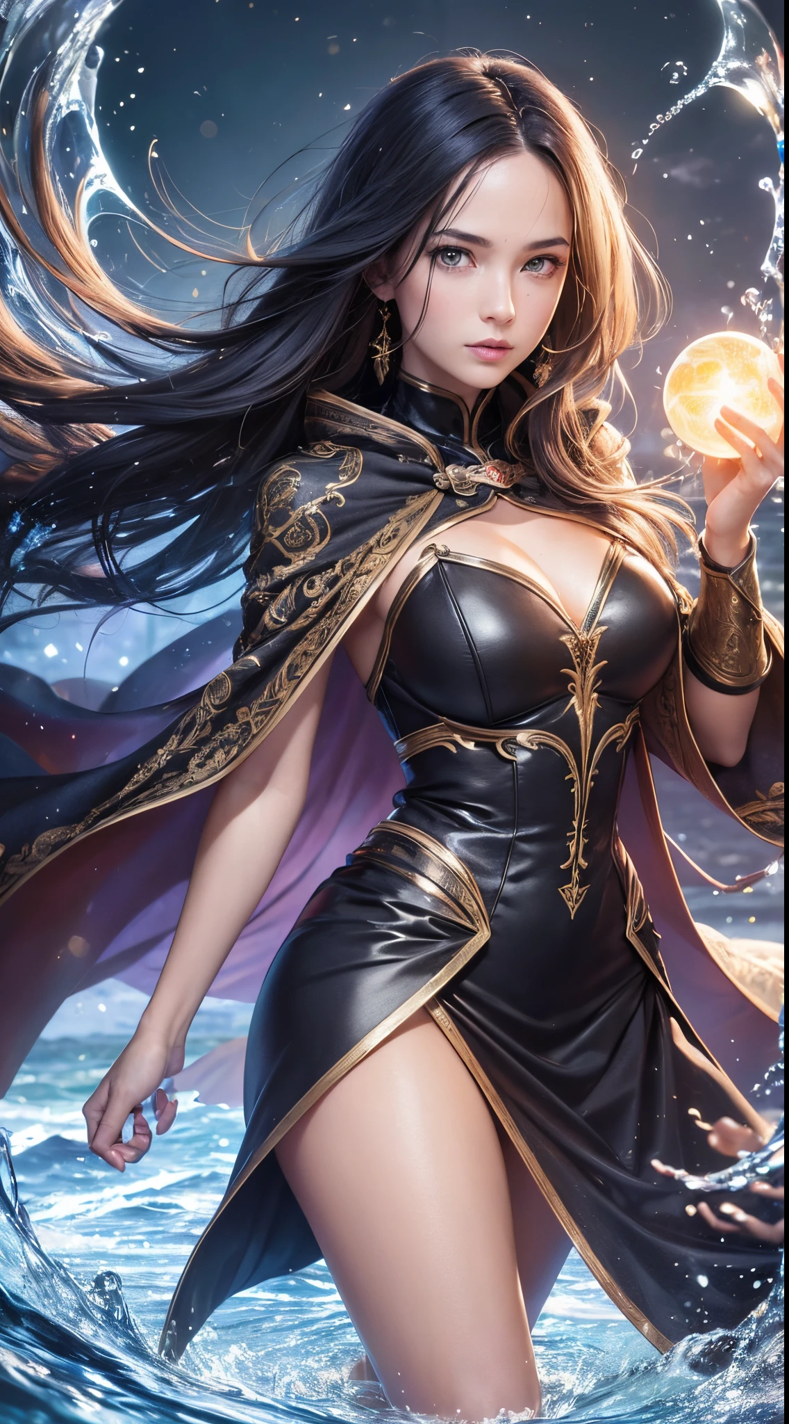 (masterpiece, top quality, best quality, official art, beautiful and aesthetic:1.2), (1girl), extreme detailed,(fractal art:1.3),colorful,highest detailed