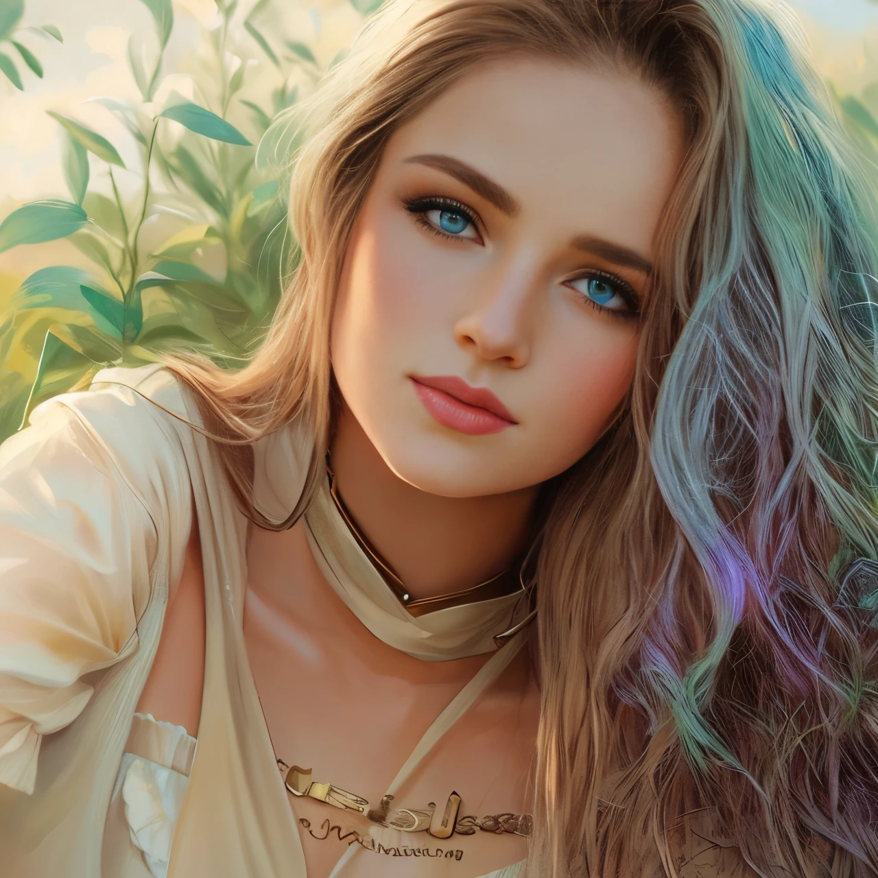 picture of a woman with long hair and blue eyes in a field, beautiful fantasy art portrait, fantasy art portrait, fantasy portrait art, beautiful fantasy portrait, fantasy portrait, gorgeous digital painting, Detailed matte fantasy portrait, beautiful digital painting, beautiful digital illustration, Fantasy genre portrait, in the art style of bowater, karol bak uhd, beautiful digital artwork