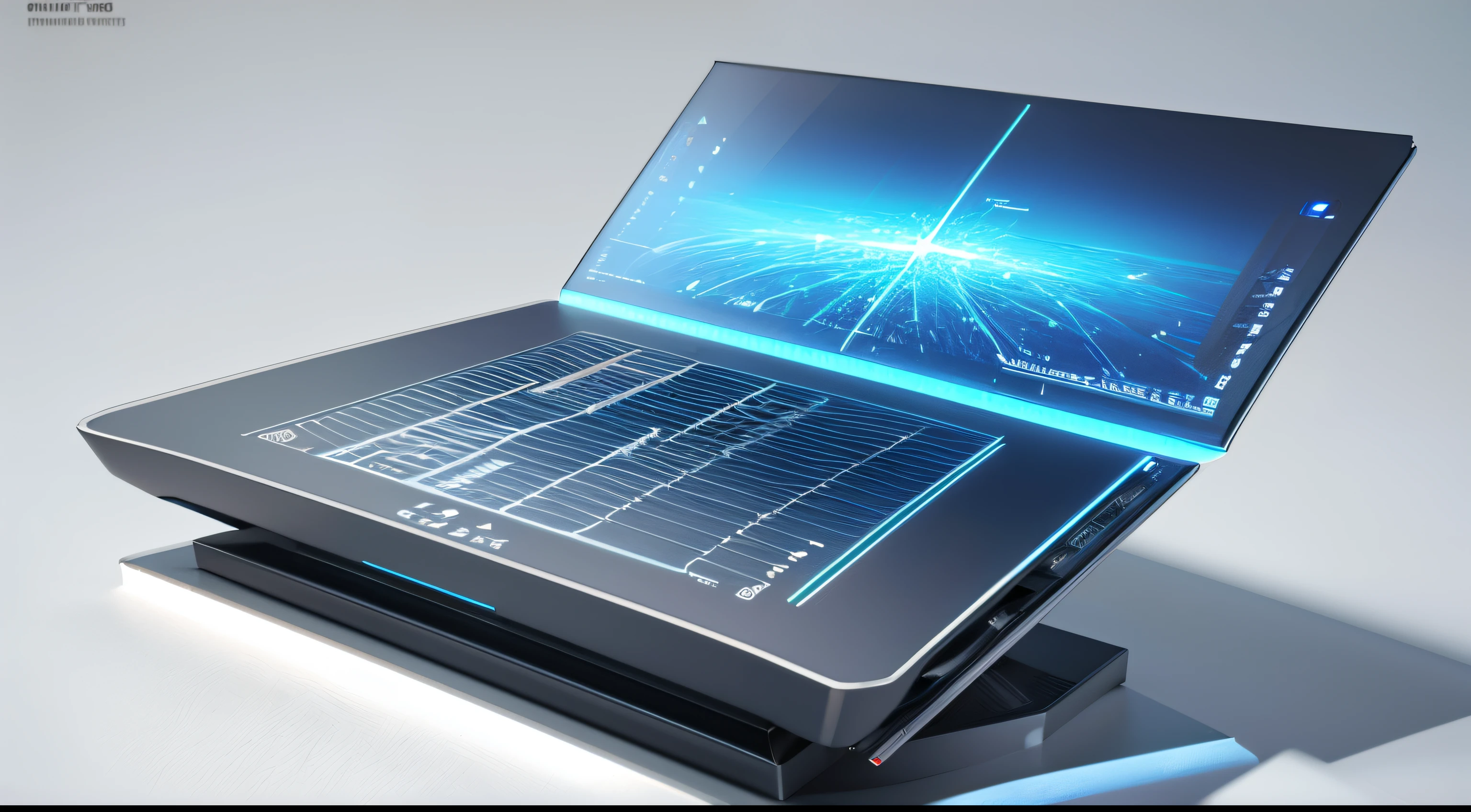 Engaging 3D visualization featuring stunning graphs、glinting