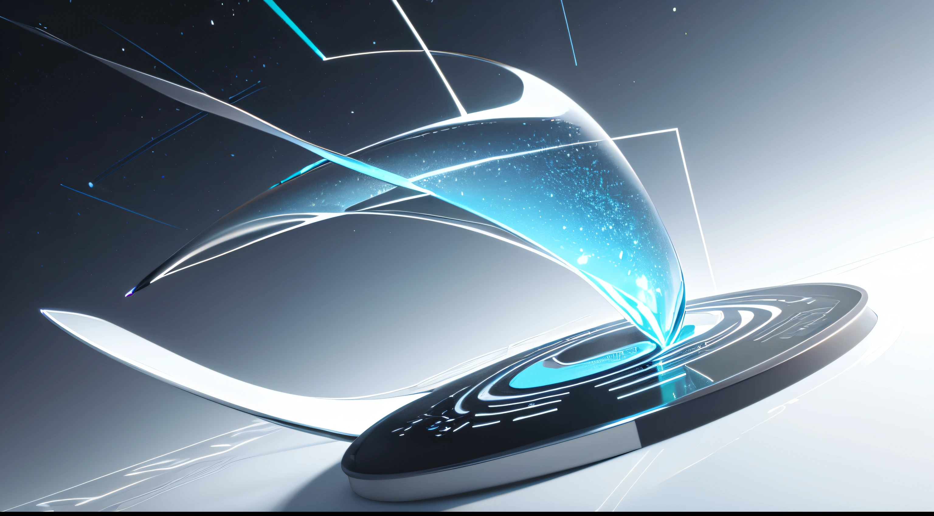 Engaging 3D visualization featuring stunning graphs、glinting
