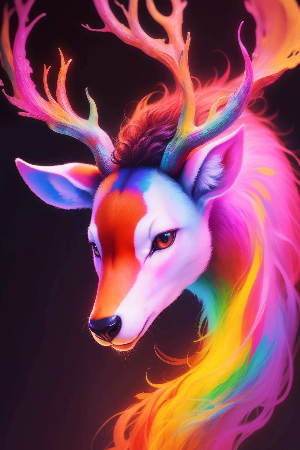 coil,Colorful colors,God's deer