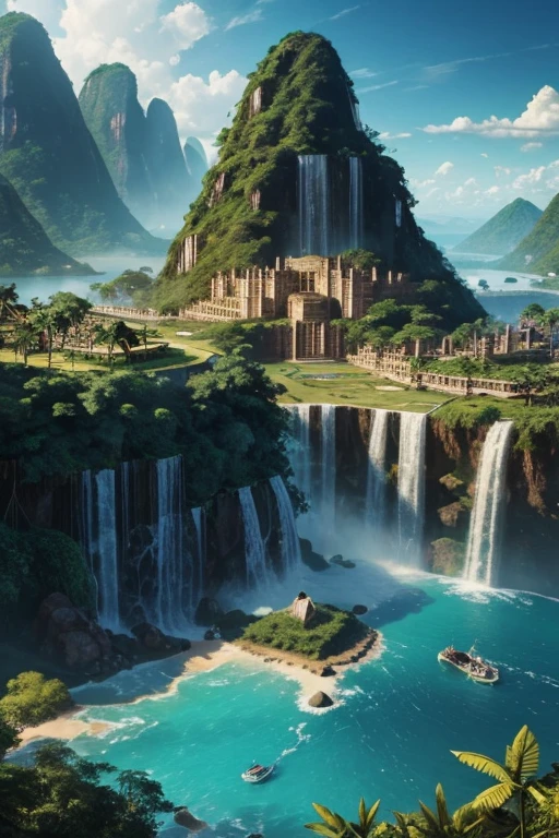 legendary city lost deep in the South American jungle, shrouded in mysteries and riches beyond imagination. The description of Eldorado is a mixture of mythological and historical elements, Creating a magical and intriguing environment.