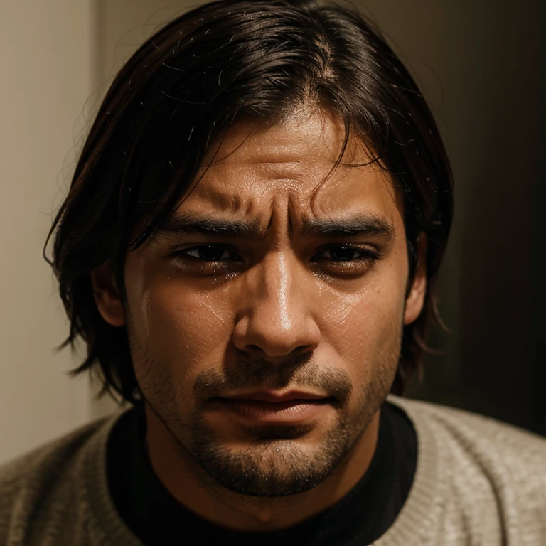 Man crying