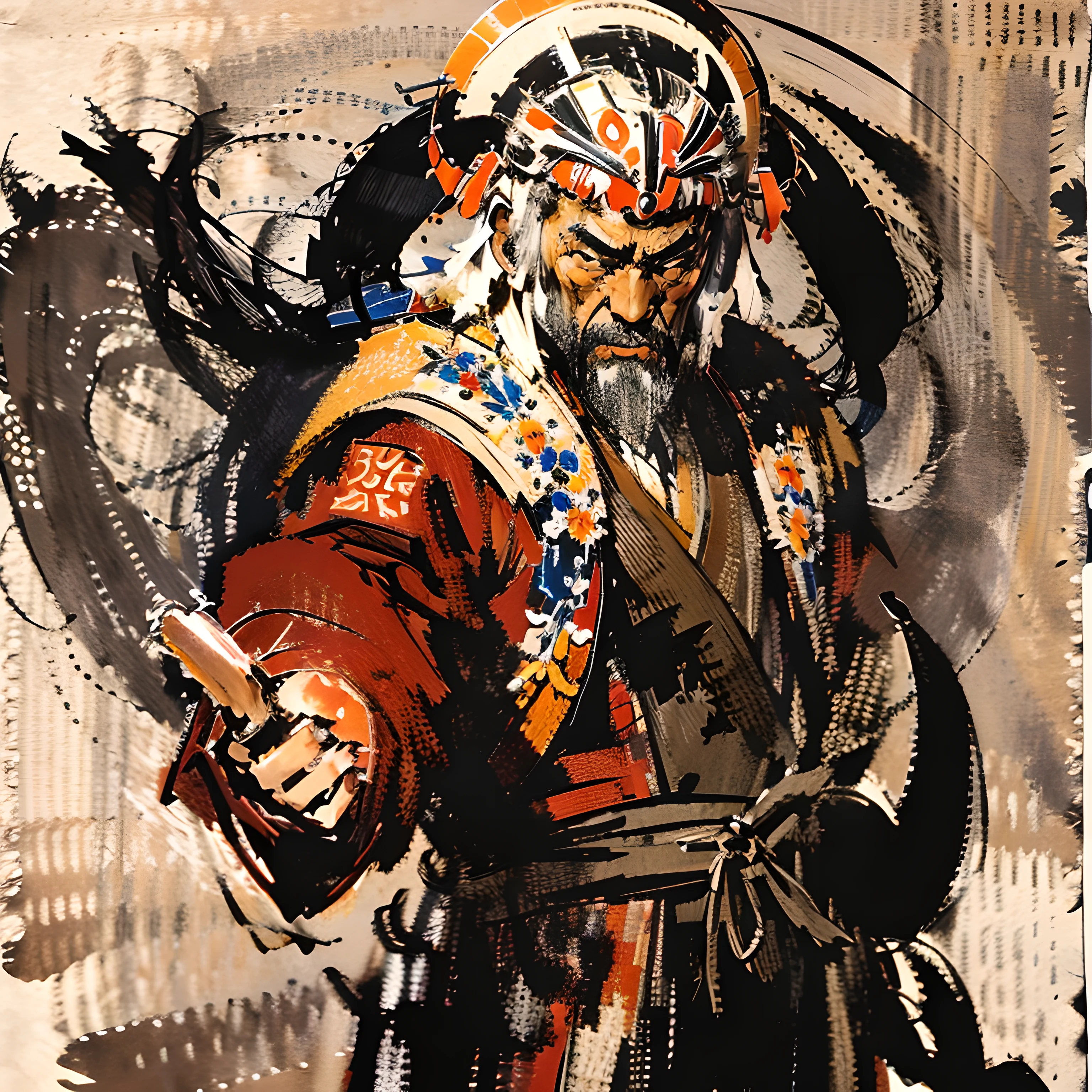 Ancient Chinese Men,Chinese men,No beard,No beard,No beard,Young general,The expression is solemn, Mighty and majestic,dynamic action,Classical Chinese art style,ancient costume,His expression is solemn and manly,Full of determination,Ancient Chinese helmets,He is all dressed in robes。with the highest quality,High-resolution ukiyo-e style masterpiece,The background is unrestrained brushstrokes。