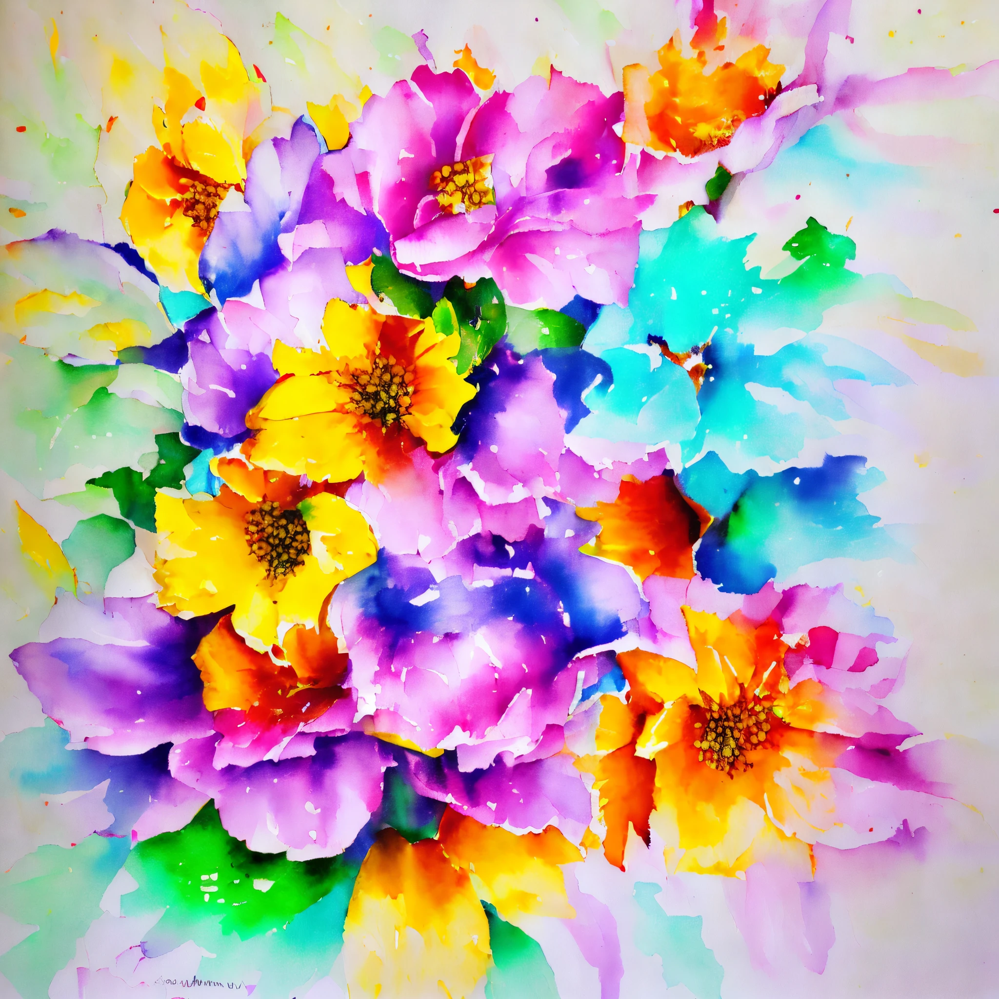 "(best quality,4k,8k,highres,masterpiece:1.2),ultra-detailed,realistic,abstract,watercolor painting,colorful,vibrant,colorful splashes,merging,flowing"